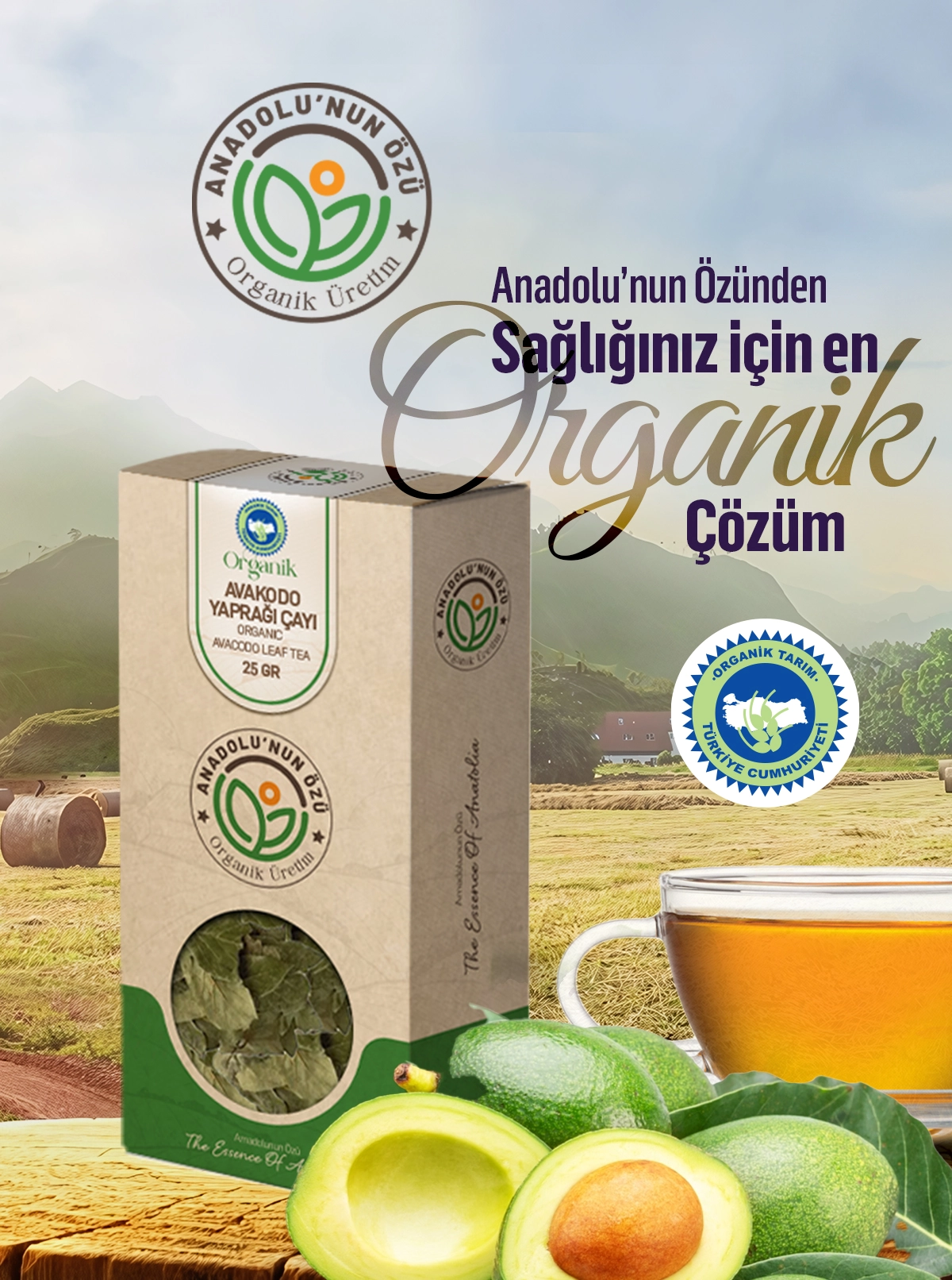 Organik%20%20Avakado%20Yaprağı%20Çayı