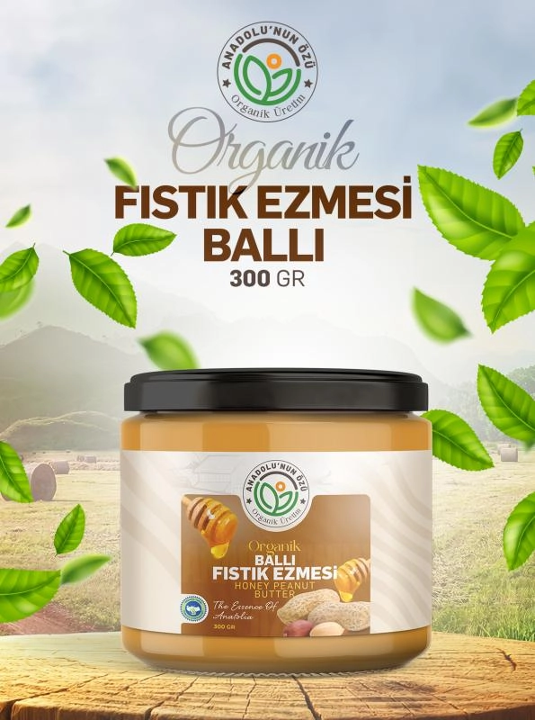 Organik%20Fıstık%20Ezmesi(Ballı)