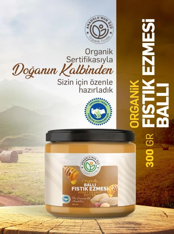 Organik%20Fıstık%20Ezmesi(Ballı)