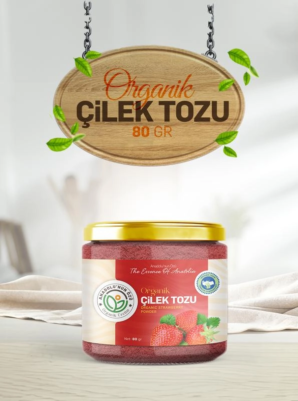 Organik%20Çilek%20Tozu