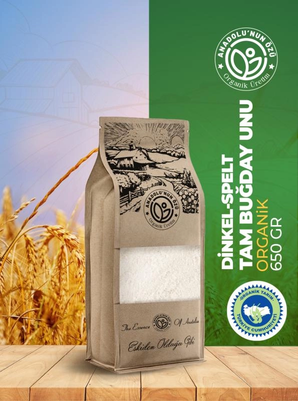 Organik%20Dinkel-Spelt%20Tam%20Buğday%20Unu%20’’Taş%20Değirmen’’