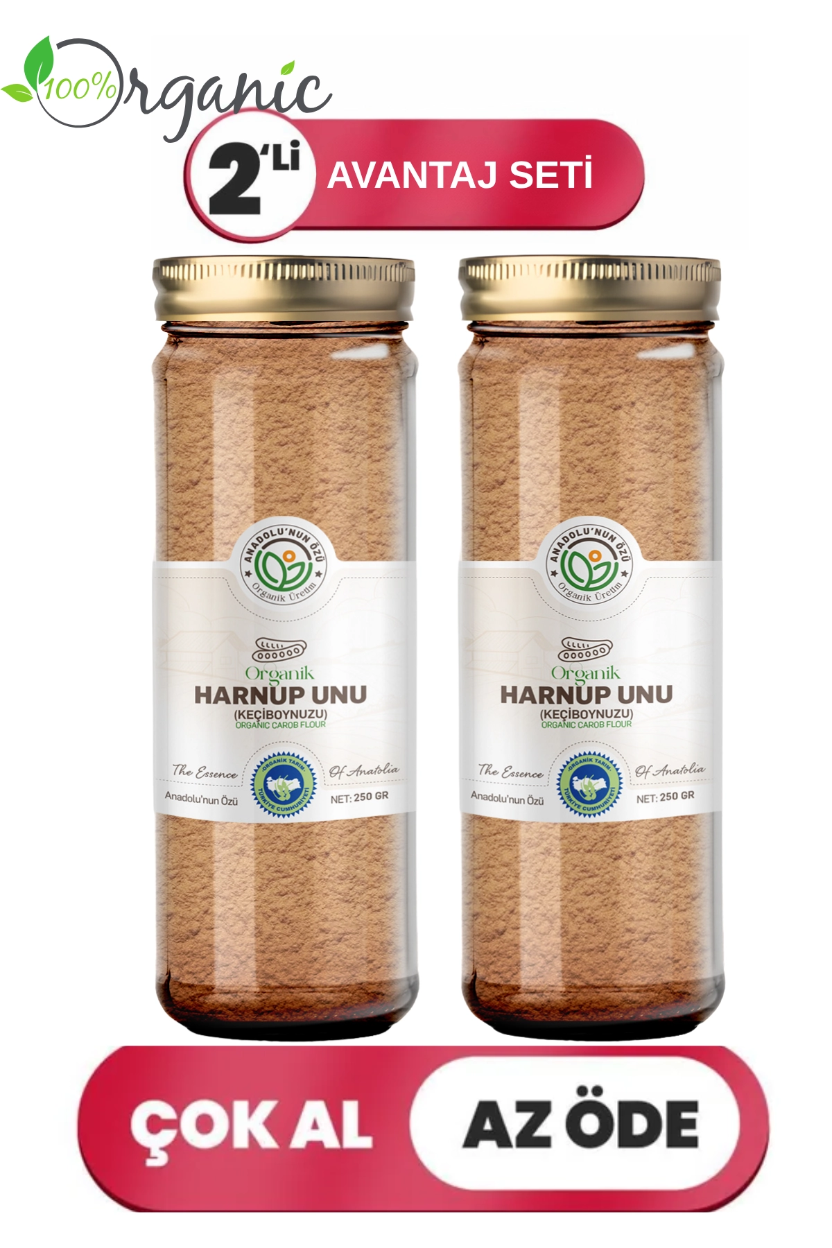 Organik%20Harnup%20(Keçiboynuzu)%20Unu%202’li%20Set