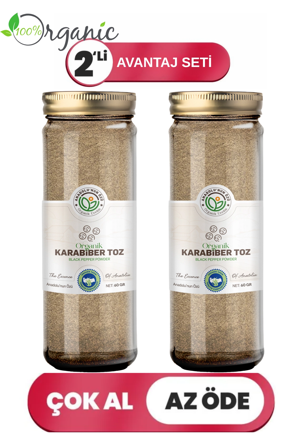 Organik%20Karabiber%20Toz%202’li%20Set