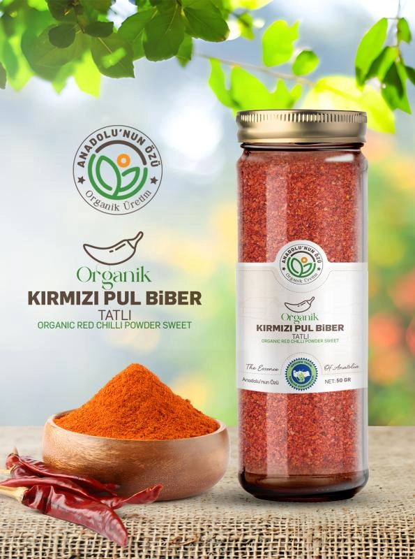 Organik%20Kırmızı%20Pul%20Biber%20(Tatlı)