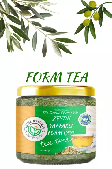 Organik Zeytin Yapraklı Form Çayı