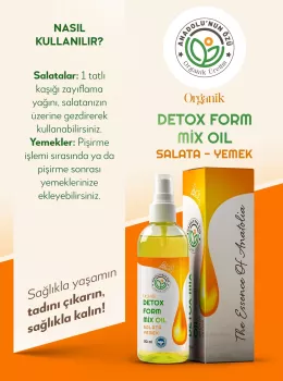 Organik Detox Form Mix Oil (SALATA)