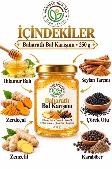 Baharatlı Bal Karışımı Macunu