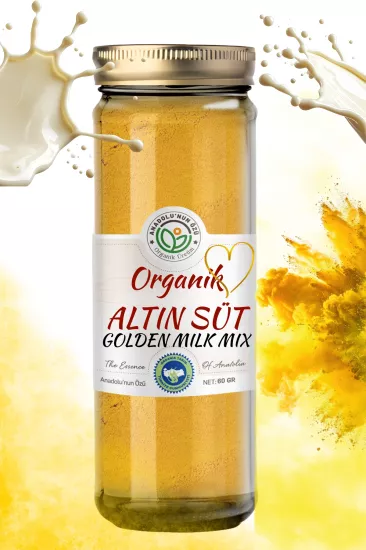 Organik Altın Süt Baharat Karışımı 