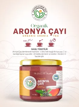 Organik Aronya Çayı-Aronia  Tea