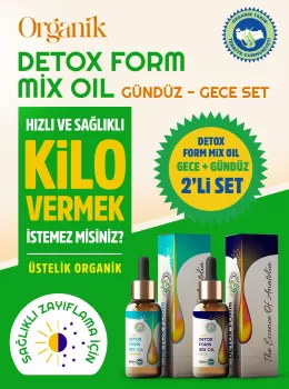 Organik Detox Form Mix Oil (2Lİ SET)
