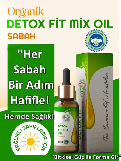 Organik Dedox Form Mix Yağı