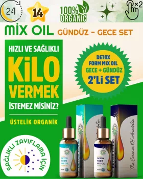 Organik Detox Form Mix Oil (2Lİ SET)