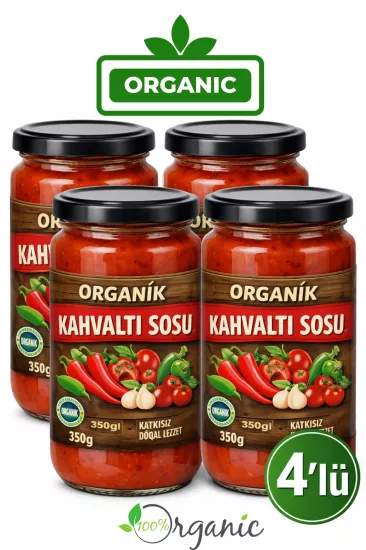 Organik Kahvaltı Sosu 4’lü Set