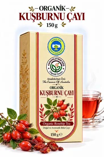 Organik Kuşburnu Çayı