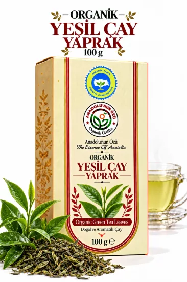 Organik Yeşil Çay Yaprak