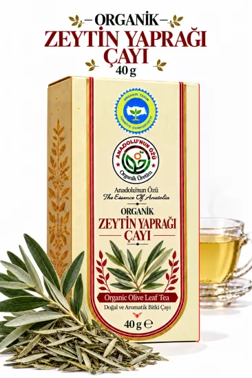Organik Zeytin Yaprağı Çayı