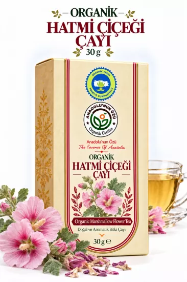 Organik Hatmi Çiçeği Çayı