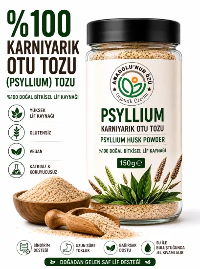 Karnıyarık Otu Tozu 150 Gr