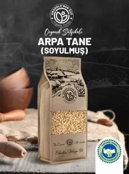 Organik Arpa Tane (Soyulmuş)