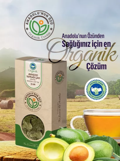 Organik  Avakado Yaprağı Çayı