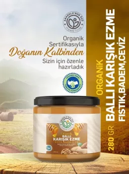 Organik Ballı Karışık Ezme