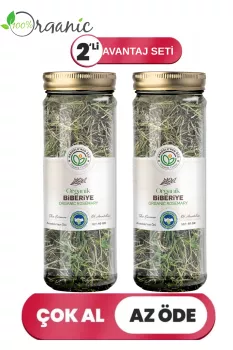 Organik Biberiye 2’li Set