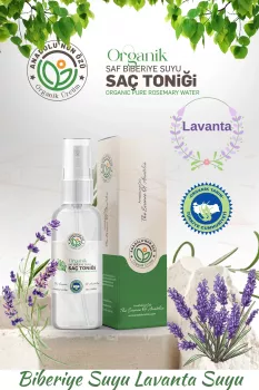 Organik Biberiye Lavanta Saç Tonik