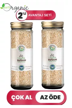 Organik Susam Çiğ 2’li Set