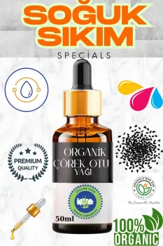Organik Çörekotu Yağı(Soğuk Press)