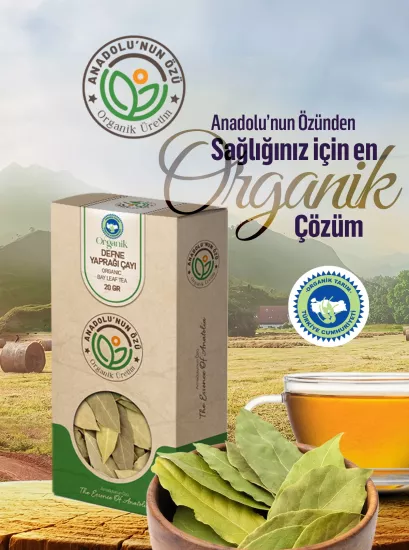 Organik Defne Yaprağı Çayı