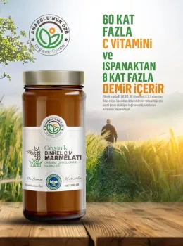 Organik Dinkel Çim Marmelatı