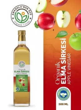 Organik Elma Sirkesi 
