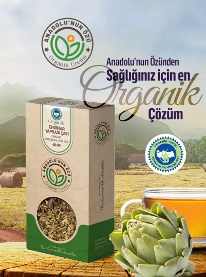 Organik Enginar Yaprağı Çayı