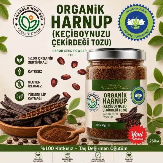 Keçiboynuzu(Harnup) Çekirdeği Tozu