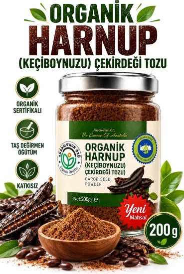 Keçiboynuzu(Harnup) Çekirdeği Tozu