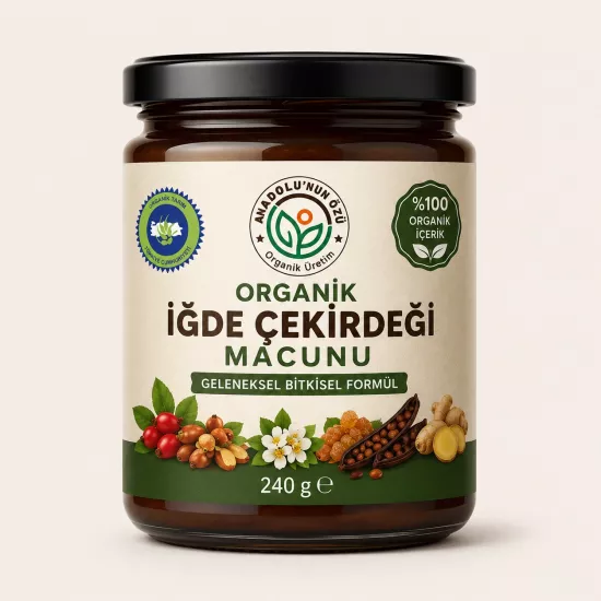 Organik İğde Çekirdeği Macunu