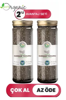 Organik Isırgan Tohumu 2’li Set Organik Isırgan Tohumu 2’li Set