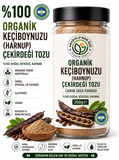 Keçiboynuzu(Harnup) Çekirdeği Tozu