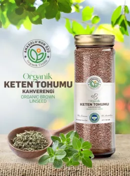 Organik Keten Tohumu  (Kahverengi)