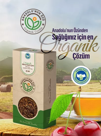 Organik Kiraz Sapı Çayı