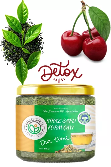 Organik Kiraz Saplı Form Çayı