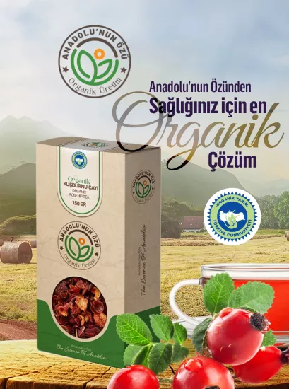 Organik Kuşburnu Çayı