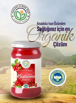 Organik Kuşburnu Marmelatı 