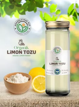 Organik Limon Kurusu Tozu