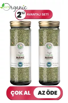 Organik Nane (Baharatlık) 2’li Set