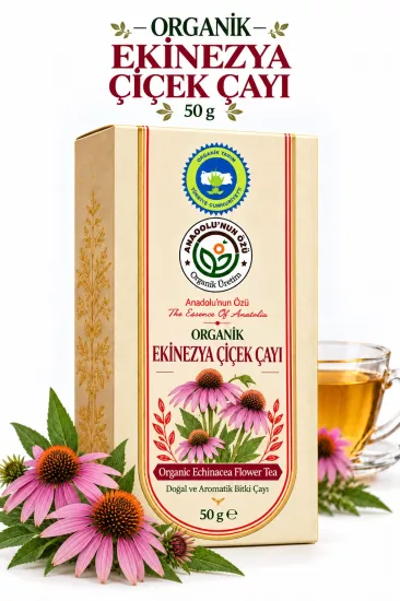 Organik Ekinezya Çiçek Çayı