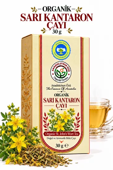 Organik Sarı Kantaron Çayı