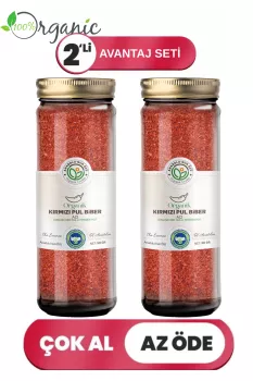Organik Pul Biber (Acı) 2’li Set