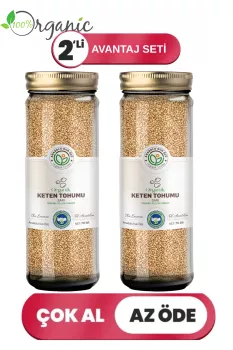 Organik Keten Tohumu (Sarı) 2’li Set