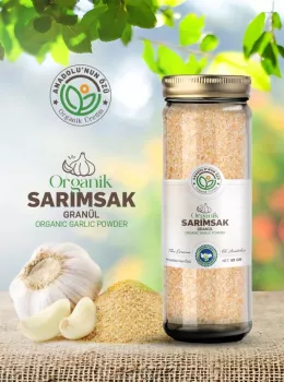 Organik Sarımsak Granül